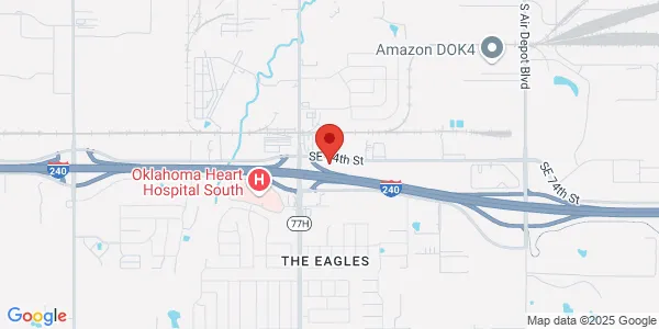 Map of 5700 SE 74th St Oklahoma City, OK 73135
