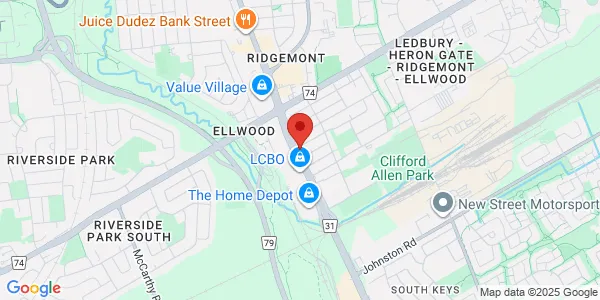 Map of 1935 Bank Street Ottawa, ON K1V 8A3 Canada