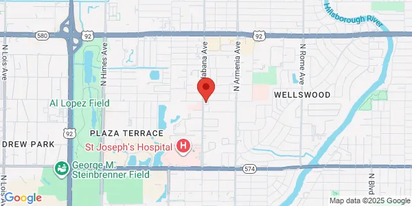 Map of 4729 N Habana Ave Tampa, FL 33614