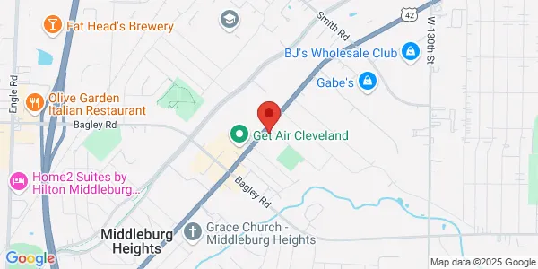 Map of 7155 Pearl Rd Ste 201 Cleveland, OH 44130