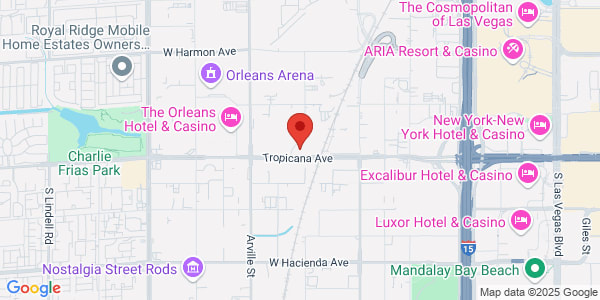 Map of 4880 S Wynn Rd Las Vegas, NV 89103