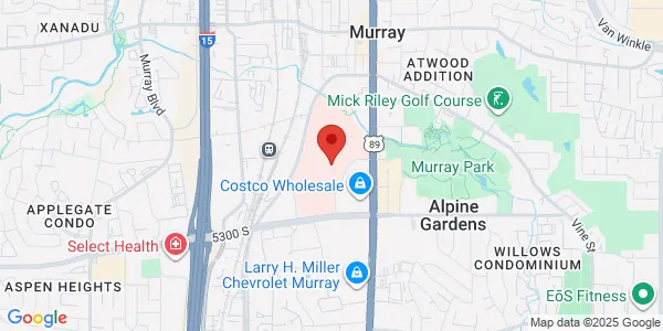 Map of 5169 Cottonwood St #640A Murray, UT 84107