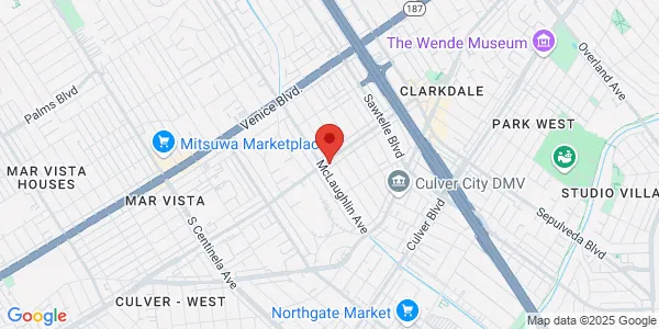 Map of 11600 Washington Pl Ste 104A Los Angeles, CA 90066