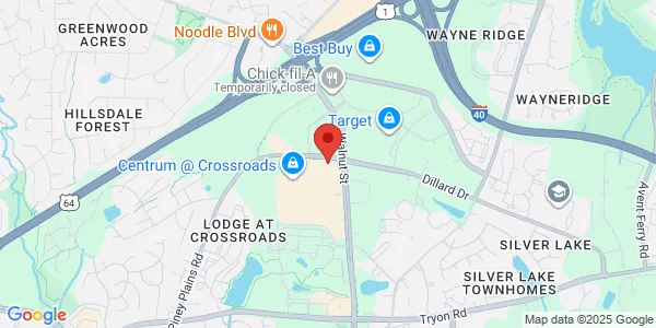Map of 2230 Walnut St Cary, NC 27518