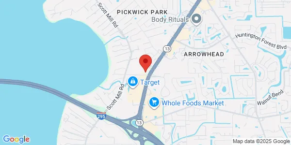Map of 10400 San Jose Blvd Ste 13 Jacksonville, FL 32257