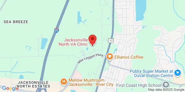 Map of 145 Heron Bay Rd Jacksonville, FL 32218