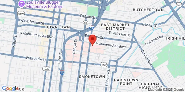 Map of 529 S Jackson St Louisville, KY 40202