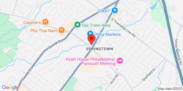 Map of 1 W Germantown Pike East Norriton, PA 19401