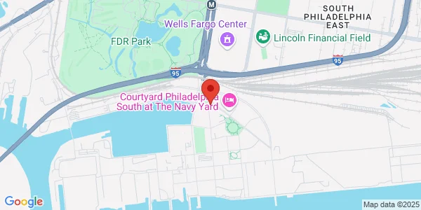Map of 3 Crescent Dr Ste 1002 Philadelphia, PA 19112