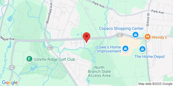 Map of 6 Northwestern Dr Bloomfield, CT 06002