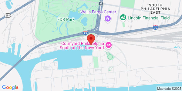 Map of Three Crescent Dr Ste 310 Philadelphia, PA 19112