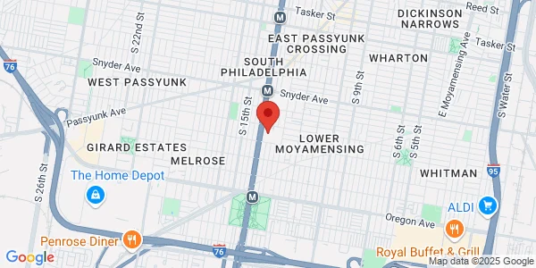 Map of 2301 S Broad St Fl 2 Philadelphia, PA 19148