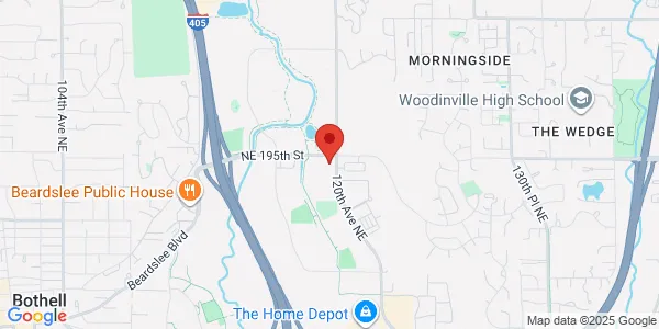 Map of 11913 NE 195th St Bothell, WA 98011