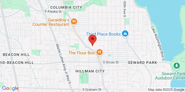 Map of 5316 Rainier Ave S Seattle, WA 98118