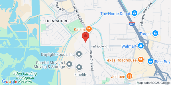 Map of 3555 Whipple Rd Union City, CA 94587