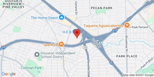 Map of 520 Gulfgate Center Mall Houston, TX 77087