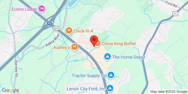 Map of 689 Medical Park Dr Ste 301 Lenoir City, TN 37772