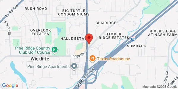 Map of 5881 Som Center Rd Willoughby, OH 44094