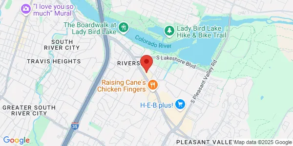 Map of 1920 E Riverside Dr Austin, TX 78741