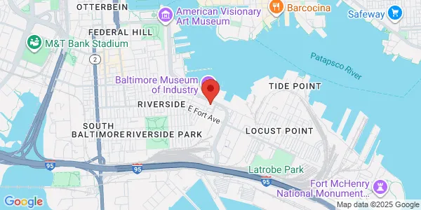 Map of 1420 Key Hwy Baltimore, MD 21230