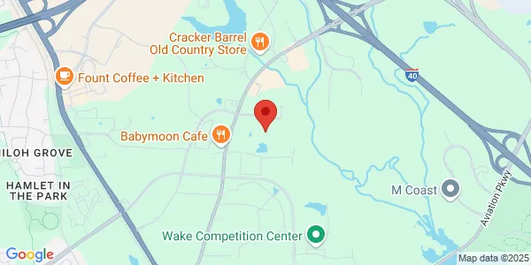 Map of 500 Perimeter Park Dr Ste C Morrisville, NC 27560