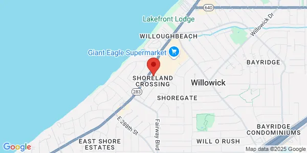 Map of 29804 Lake Shore Blvd Willowick, OH 44095