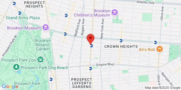 Map of 870 Nostrand Ave Brooklyn, NY 11225
