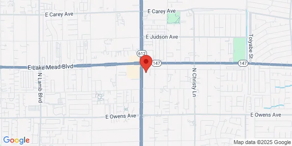 Map of 1900 N Nellis Blvd Las Vegas, NV 89115