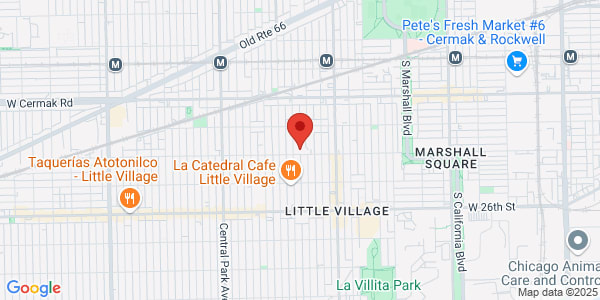 Map of 3256 W 24th St Chicago, IL 60623