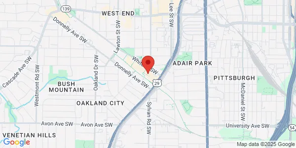 Map of 1000 White St SW Ste 1004 Atlanta, GA 30310