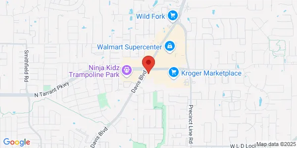 Map of 8950 N Tarrant Pkwy N. Richland Hills, TX 76182
