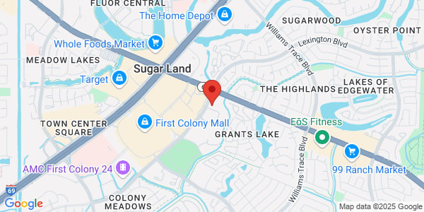 Map of 15925 Lexington Blvd Ste A Sugar Land, TX 77479