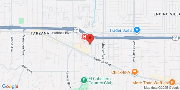 Map of 5411 Etiwanda Ave Ste 101 Los Angeles, CA 91356
