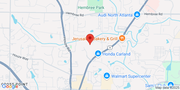 Map of 555 Sun Valley Dr Ste K4 Roswell, GA 30076