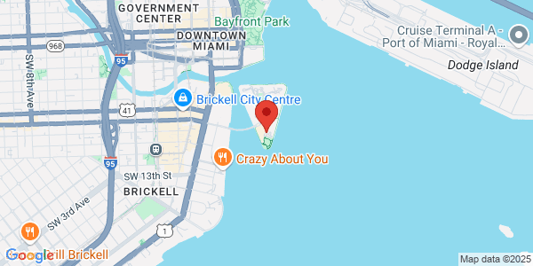 Map of Miami, FL 33131