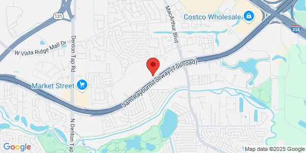 Map of 405 State Hwy 121 Bypass Bldg A , Ste 150 Lewisville, TX 75067