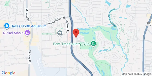 Map of 17230 Dallas Pkwy Dallas, TX 75248