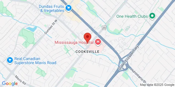Map of 101 Queensway West Mississauga, ON L5B 2P7 Canada