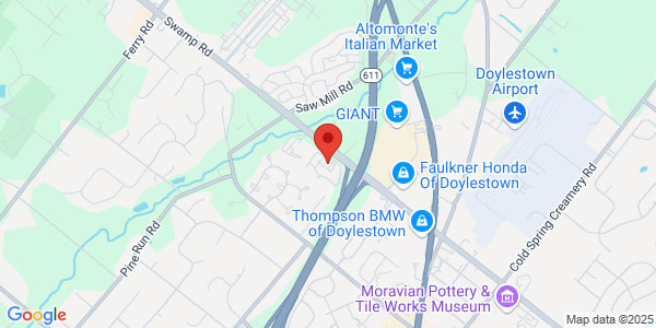 Map of 252 W Swamp Rd Ste 26 Doylestown, PA 18901