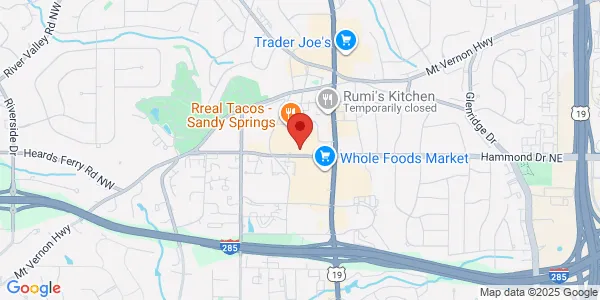 Map of 227 Sandy Springs Pl NE Ste 378 Atlanta, GA 30328
