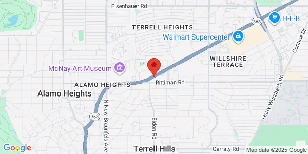 Map of 7959 Broadway Ste 602 San Antonio, TX 78209