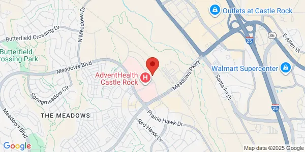 Map of 4350 Limelight Ave Ste 100 Castle Rock, CO 80109