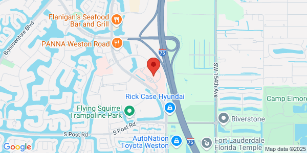 Map of 3100 Weston Rd Weston, FL 33331