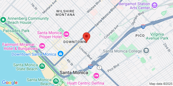 Map of 2730 Wilshire Blvd Ste 110 Santa Monica, CA 90403