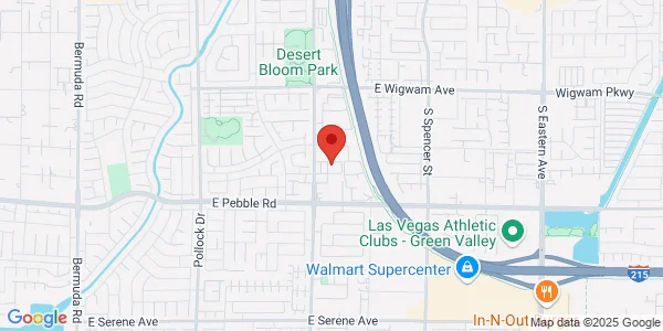 Map of 8778 S Maryland Pkwy Ste 105 Las Vegas, NV 89123