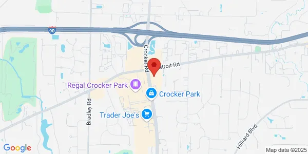 Map of 1991 Crocker Rd Ste 405 Westlake, OH 44145