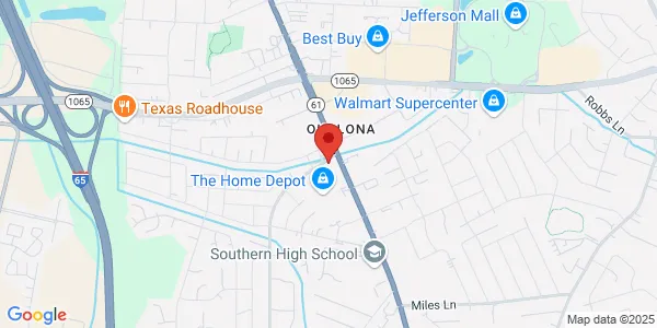 Map of 8005 Blue Lick Rd Louisville, KY 40219