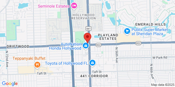 Map of 2502 7th Hollywood, FL 33021