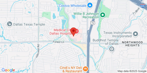 Map of 7777 Forest Ln Dallas, TX 75230