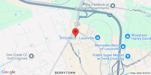 Map of 13111 Eastpoint Park Blvd Louisville, KY 40223